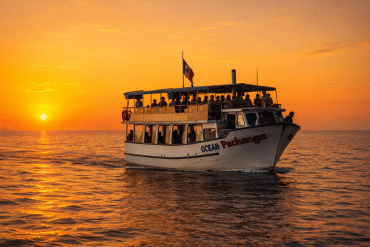 Crucero al Atardecer Ocean Pachanga en Puerto Peñasco